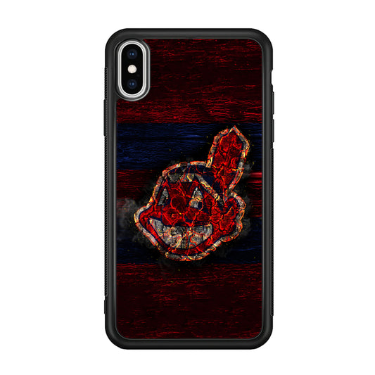 Baseball Cleveland Indians MLB 002 iPhone X Case