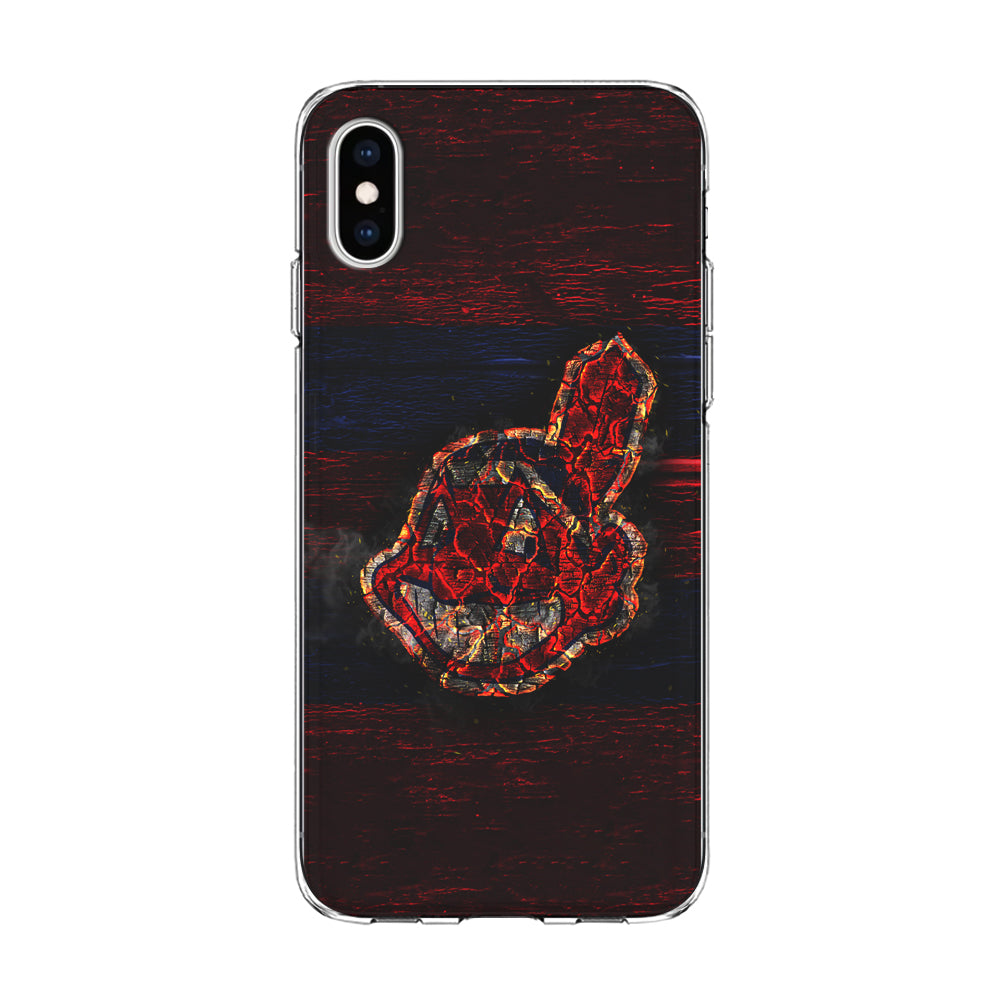 Baseball Cleveland Indians MLB 002 iPhone Xs Case