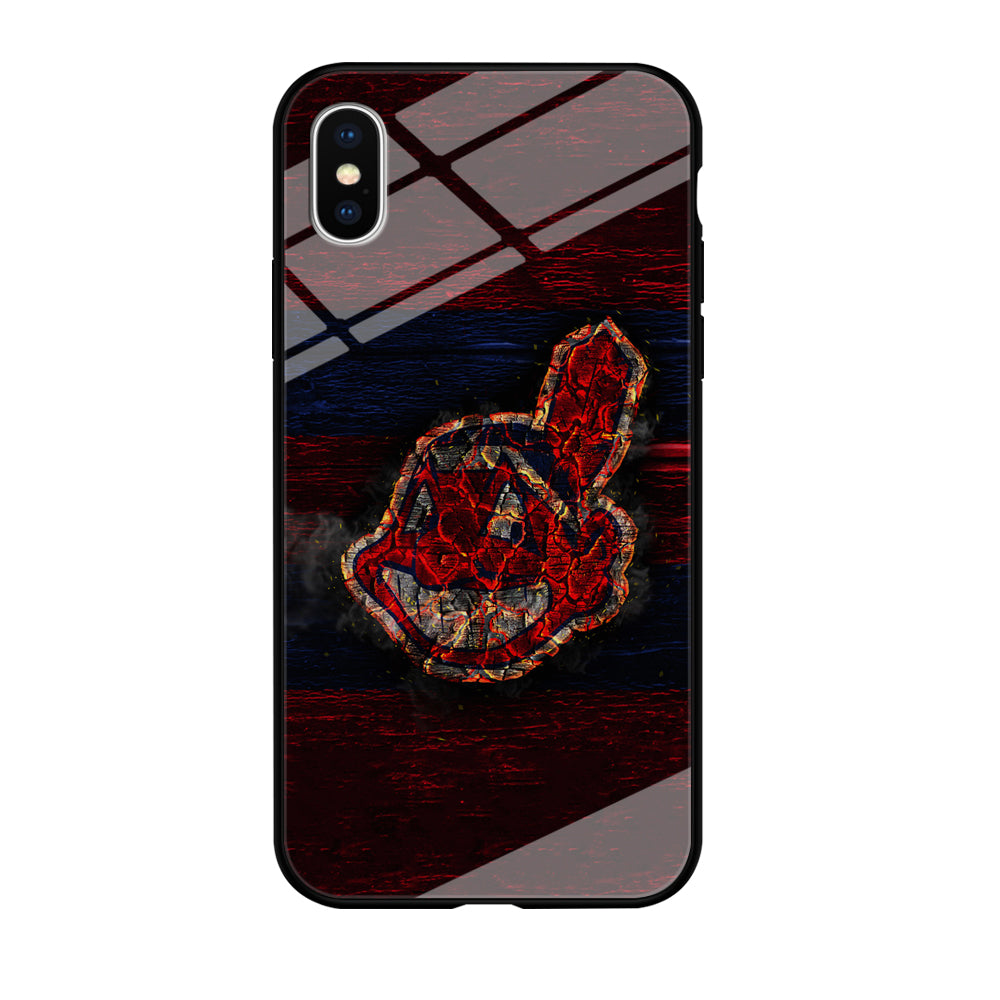 Baseball Cleveland Indians MLB 002 iPhone X Case