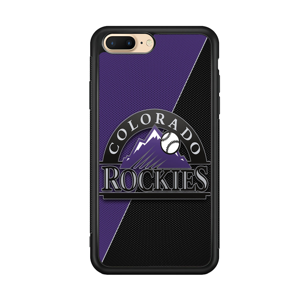 Baseball Colorado Rockies MLB 001 iPhone 7 Plus Case