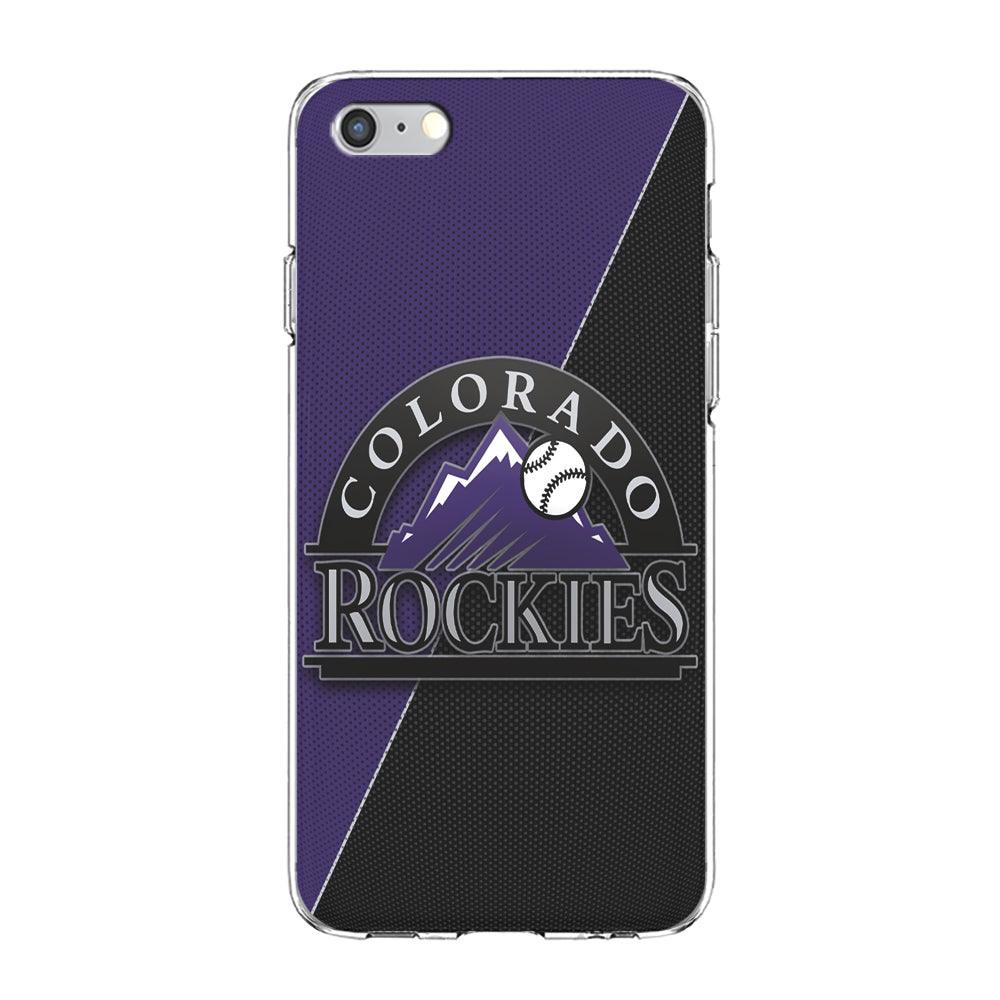 Baseball Colorado Rockies MLB 001 iPhone 6 | 6s Case-Phone Case-Clear Soft Case-Altracase