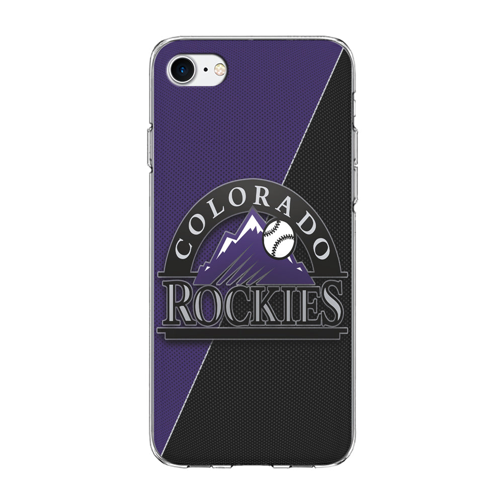 Baseball Colorado Rockies MLB 001 iPhone 8 Case