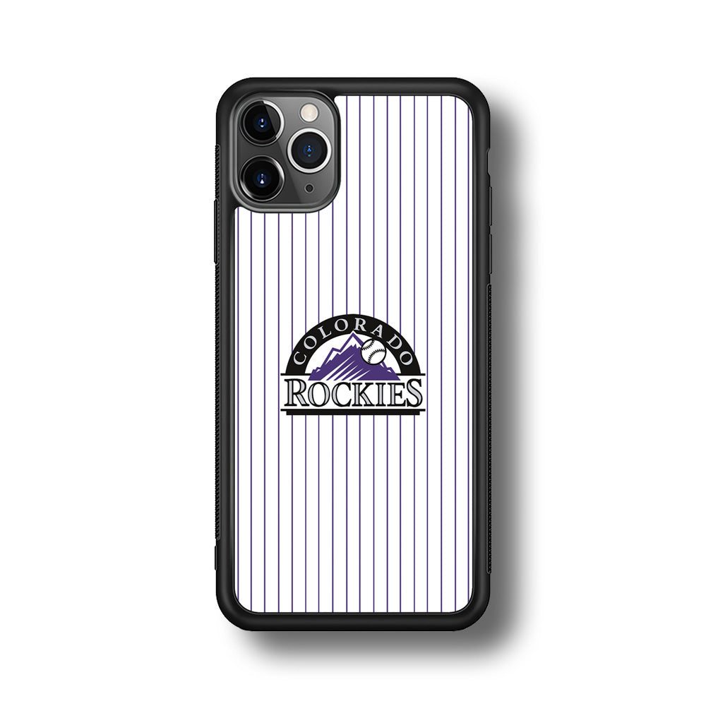 Baseball Colorado Rockies MLB 002 iPhone 11 Pro Max Case