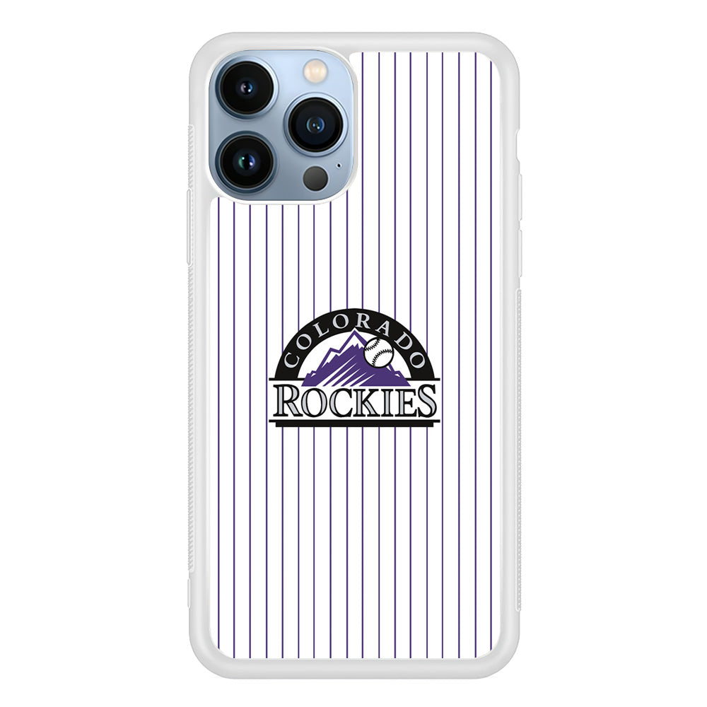 Baseball Colorado Rockies MLB 002 iPhone 14 Pro Max Case