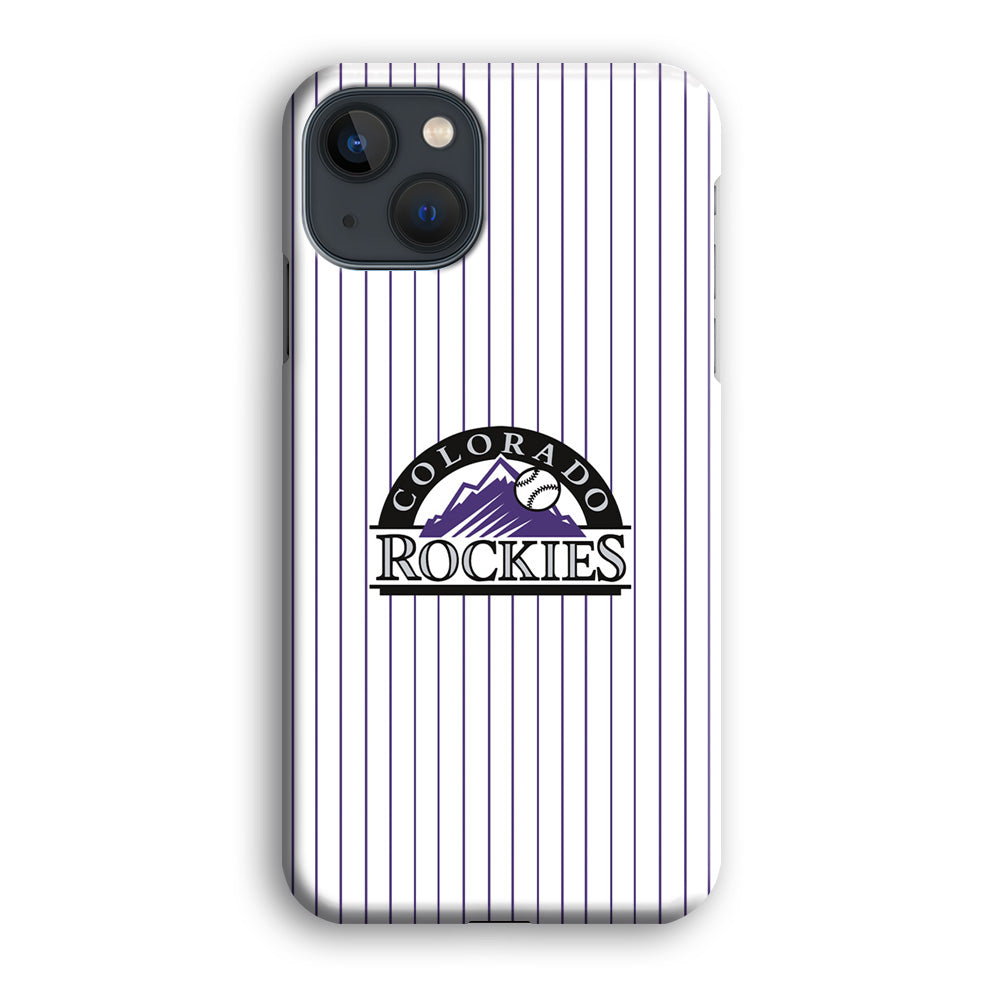 Baseball Colorado Rockies MLB 002 iPhone 13 Mini Case-Phone Case-3D Case-Altracase