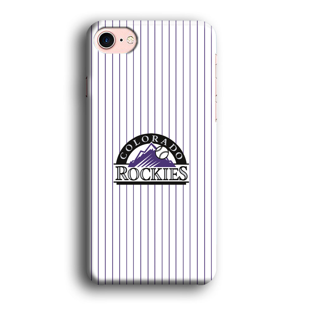 Baseball Colorado Rockies MLB 002 iPhone 8 Case