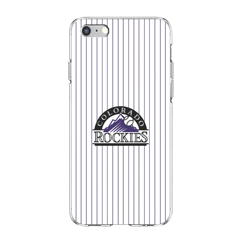 Baseball Colorado Rockies MLB 002 iPhone 6 | 6s Case-Phone Case-Clear Soft Case-Altracase