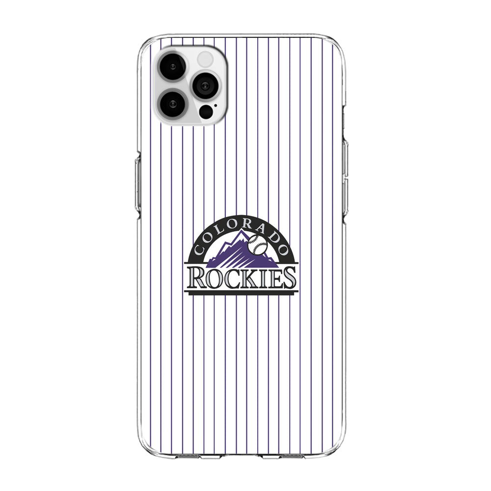 Baseball Colorado Rockies MLB 002 iPhone 12 Pro Max Case