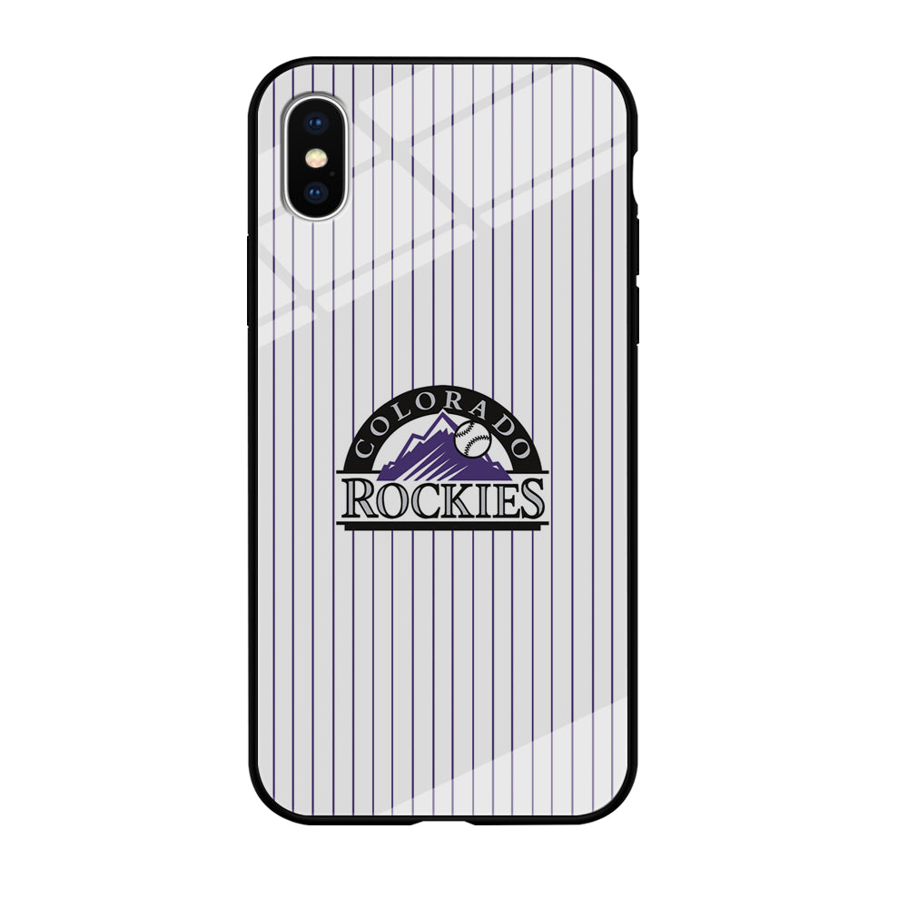 Baseball Colorado Rockies MLB 002 iPhone Xs Max Case