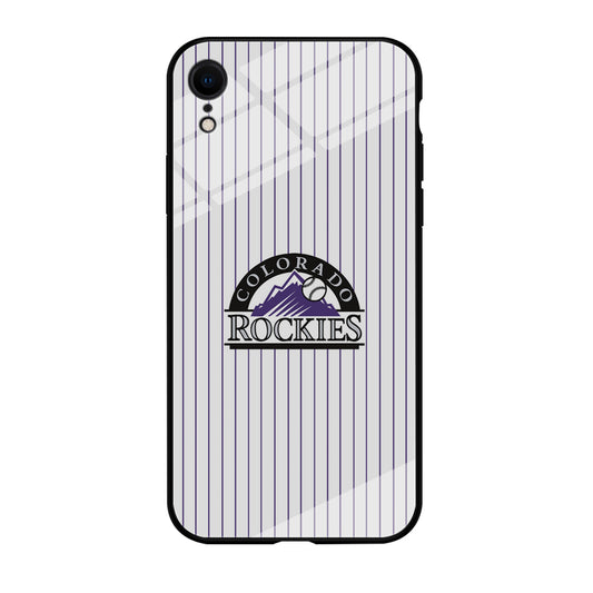 Baseball Colorado Rockies MLB 002 iPhone XR Case
