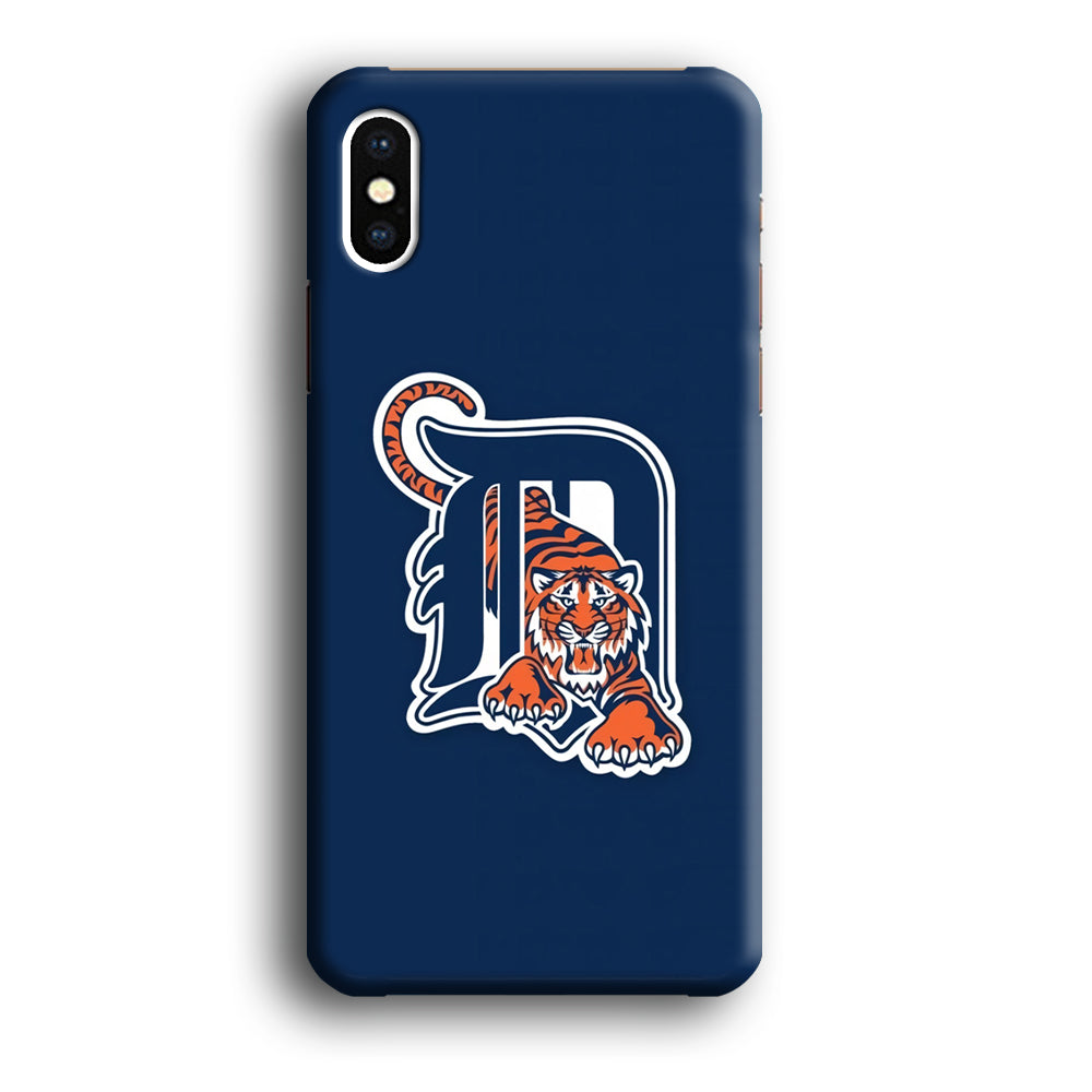 Baseball Detroit Tigers MLB 001 iPhone Xs Case