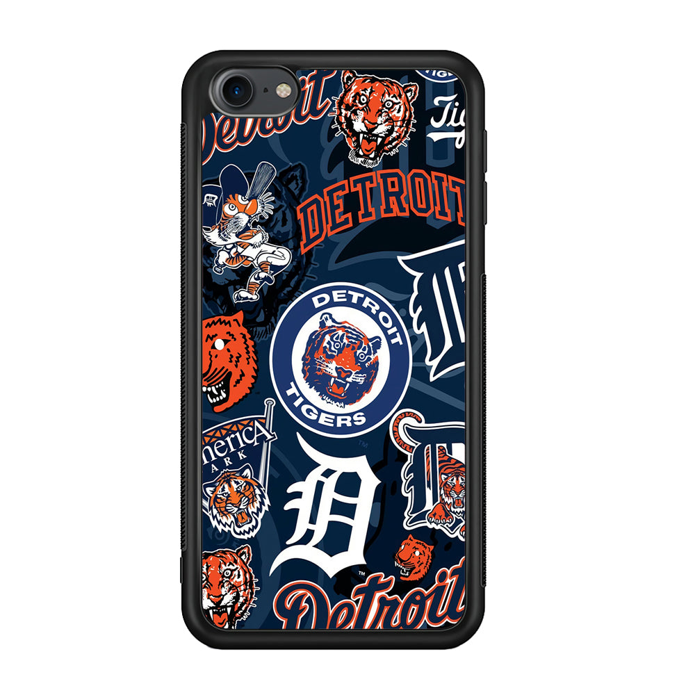 Baseball Detroit Tigers MLB 002 iPod Touch 6 Case