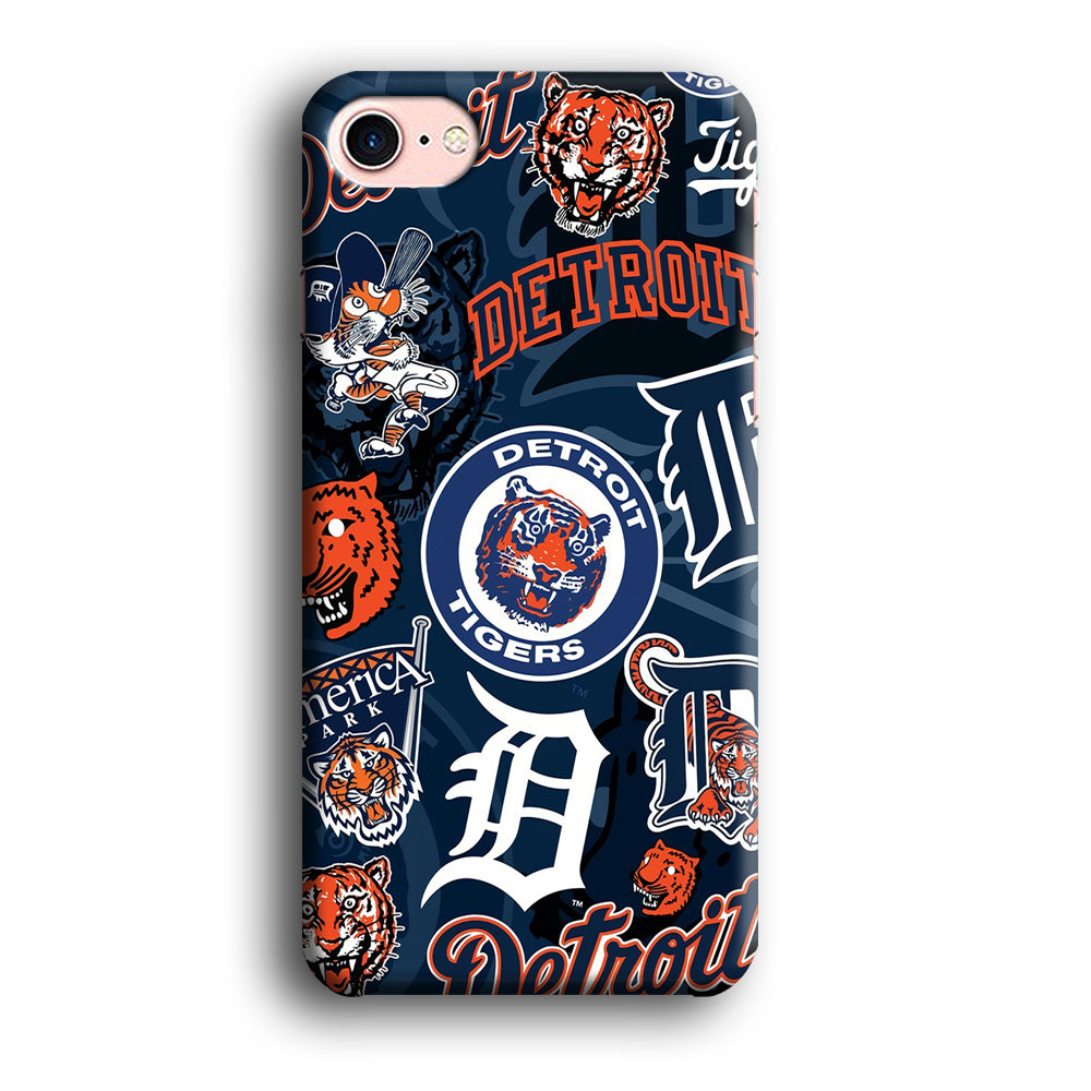 Baseball Detroit Tigers MLB 002 iPhone SE 3 2022 Case