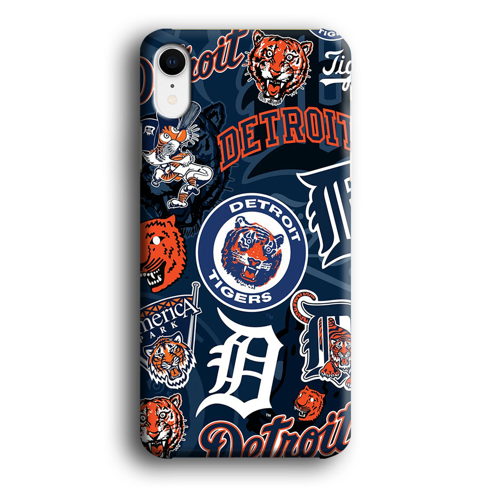 Baseball Detroit Tigers MLB 002 iPhone XR Case