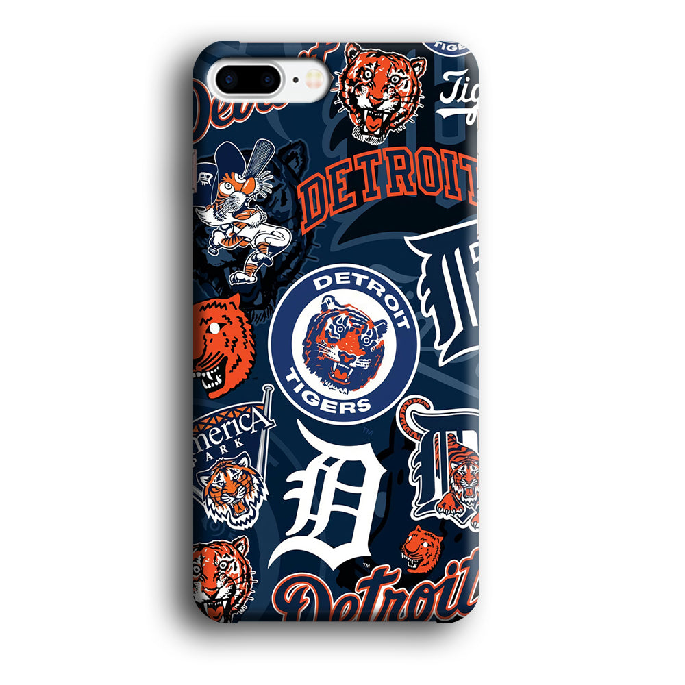 Baseball Detroit Tigers MLB 002 iPhone 7 Plus Case