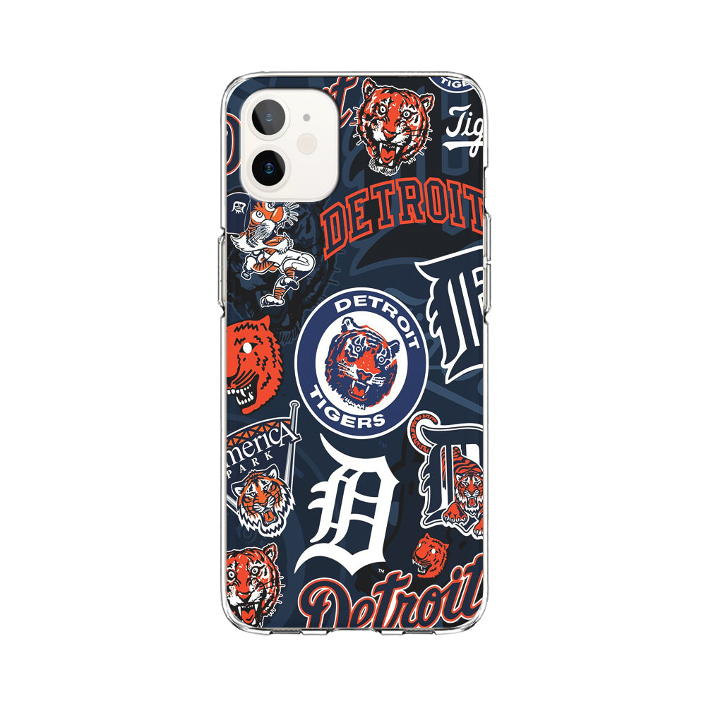 Baseball Detroit Tigers MLB 002 iPhone 12 Mini Case