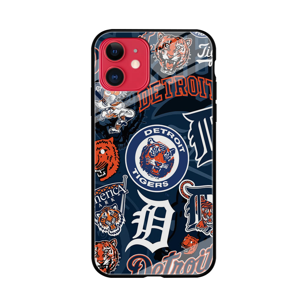 Baseball Detroit Tigers MLB 002 iPhone 11 Case