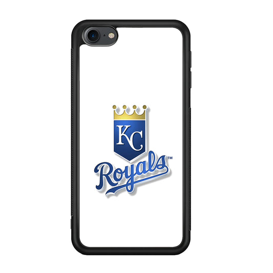 Baseball Kansas City Royals MLB 001 iPod Touch 6 Case-Phone Case-Rubber White (2D Case)-Altracase