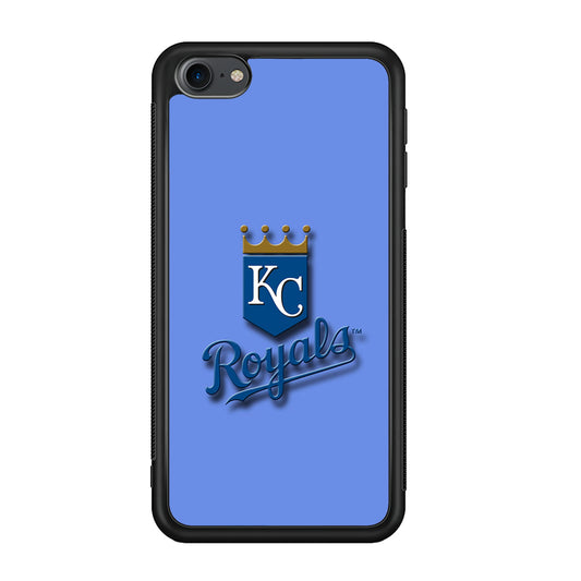 Baseball Kansas City Royals MLB 002 iPod Touch 6 Case-Phone Case-Rubber White (2D Case)-Altracase