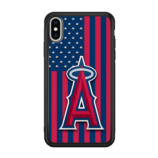 Baseball Los Angeles Angels MLB 001 iPhone Xs Case