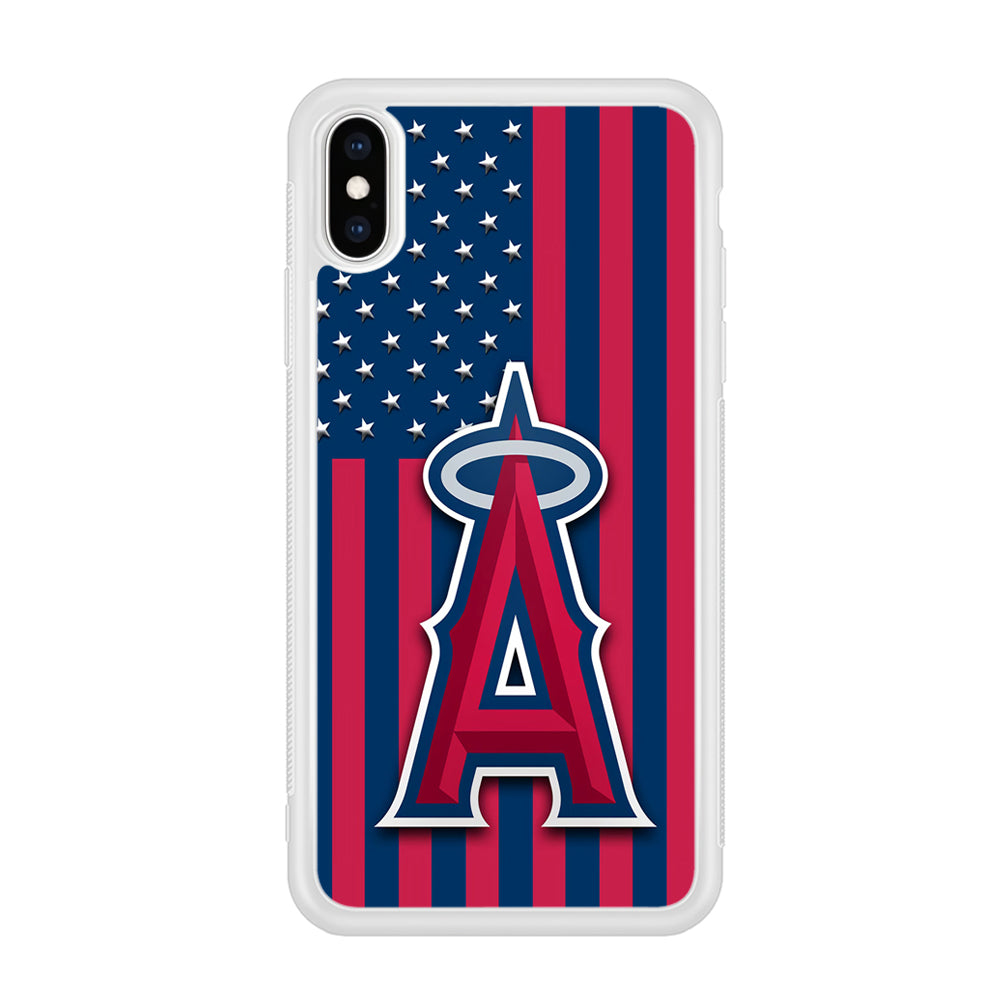 Baseball Los Angeles Angels MLB 001 iPhone X Case