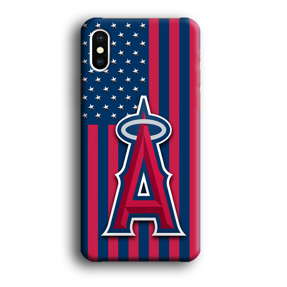 Baseball Los Angeles Angels MLB 001 iPhone X Case