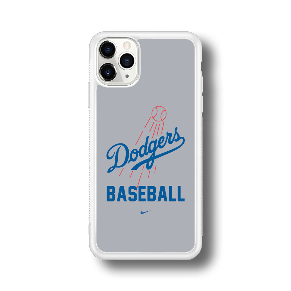 Baseball Los Angeles Dodgers MLB 002 2D Black iPhone 11 Pro Case
