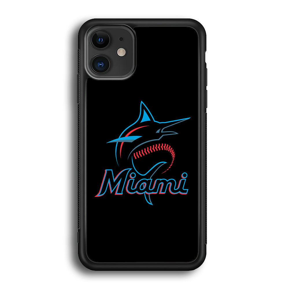 Baseball Miami Marlins MLB 001 iPhone 12 Mini Case