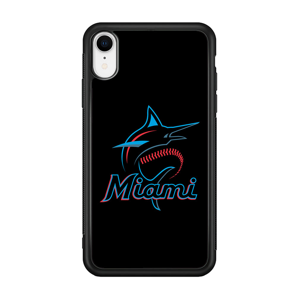 Baseball Miami Marlins MLB 001 iPhone XR Case