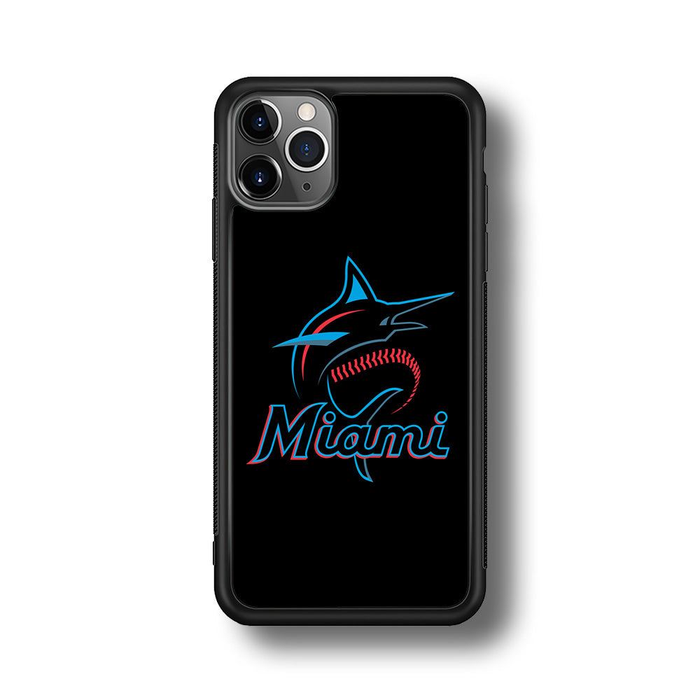 Baseball Miami Marlins MLB 001 iPhone 11 Pro Case