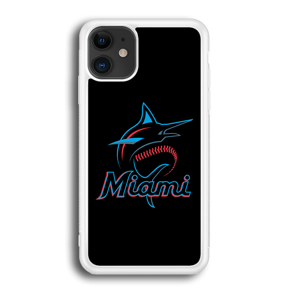 Baseball Miami Marlins MLB 001 iPhone 12 Case