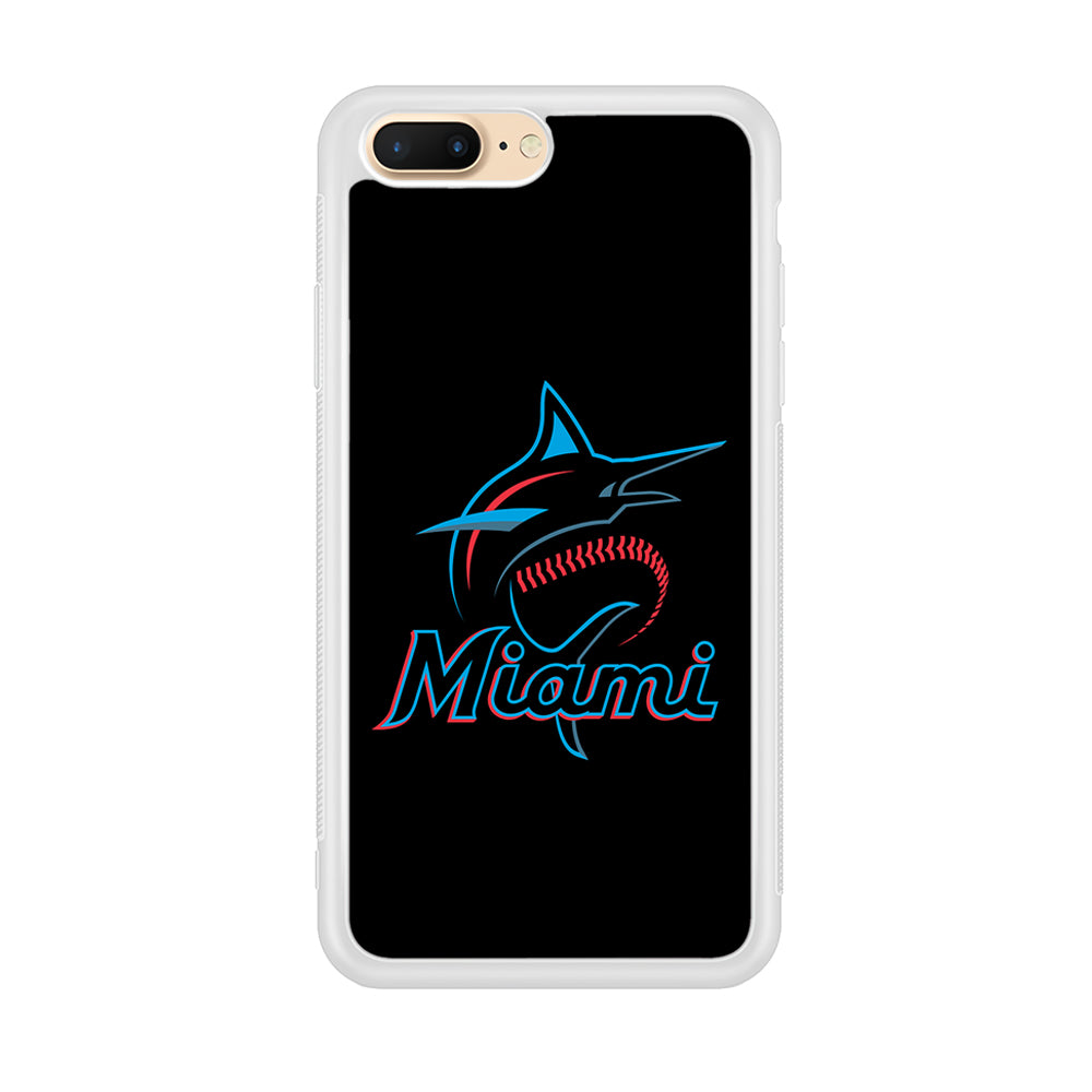 Baseball Miami Marlins MLB 001 iPhone 8 Plus Case