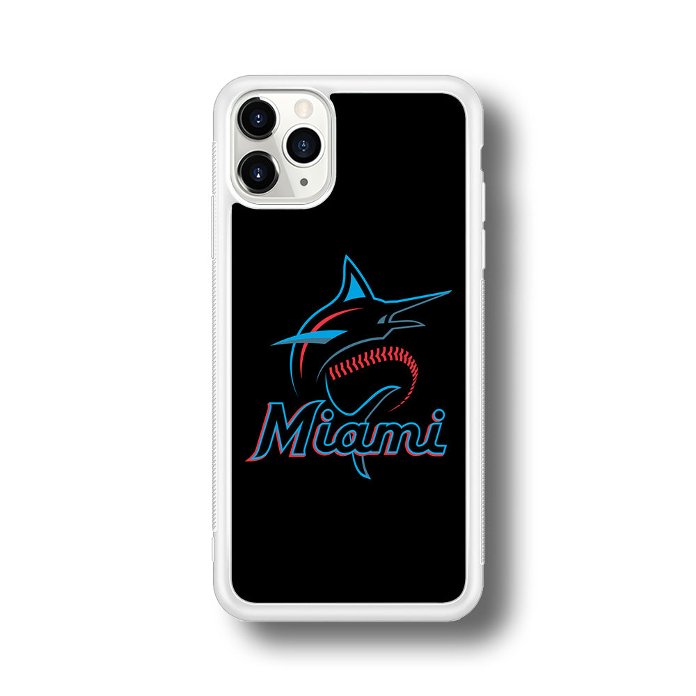 Baseball Miami Marlins MLB 001 iPhone 11 Pro Case