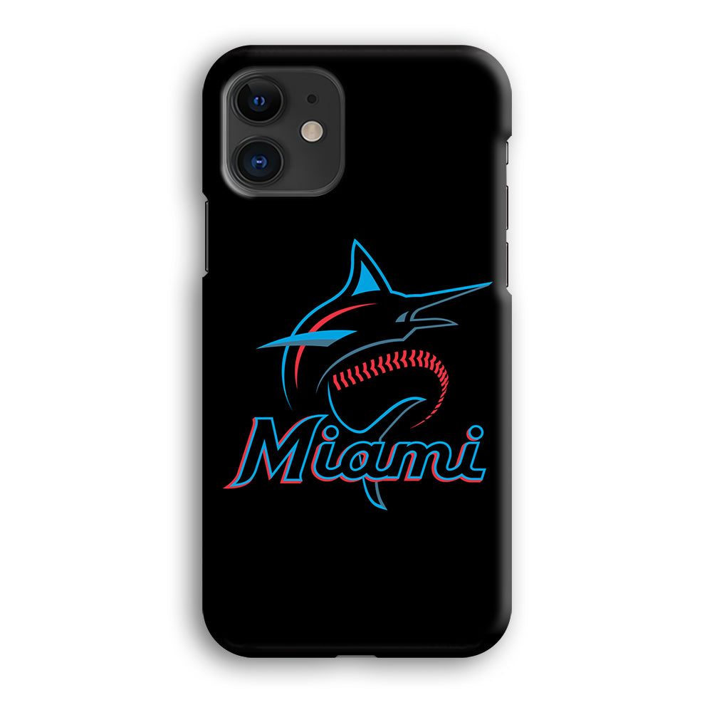 Baseball Miami Marlins MLB 001 iPhone 12 Case