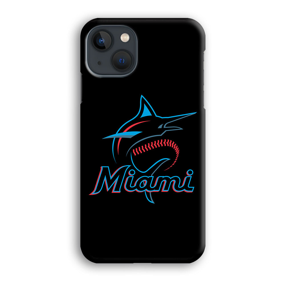 Baseball Miami Marlins MLB 001 iPhone 13 Mini Case