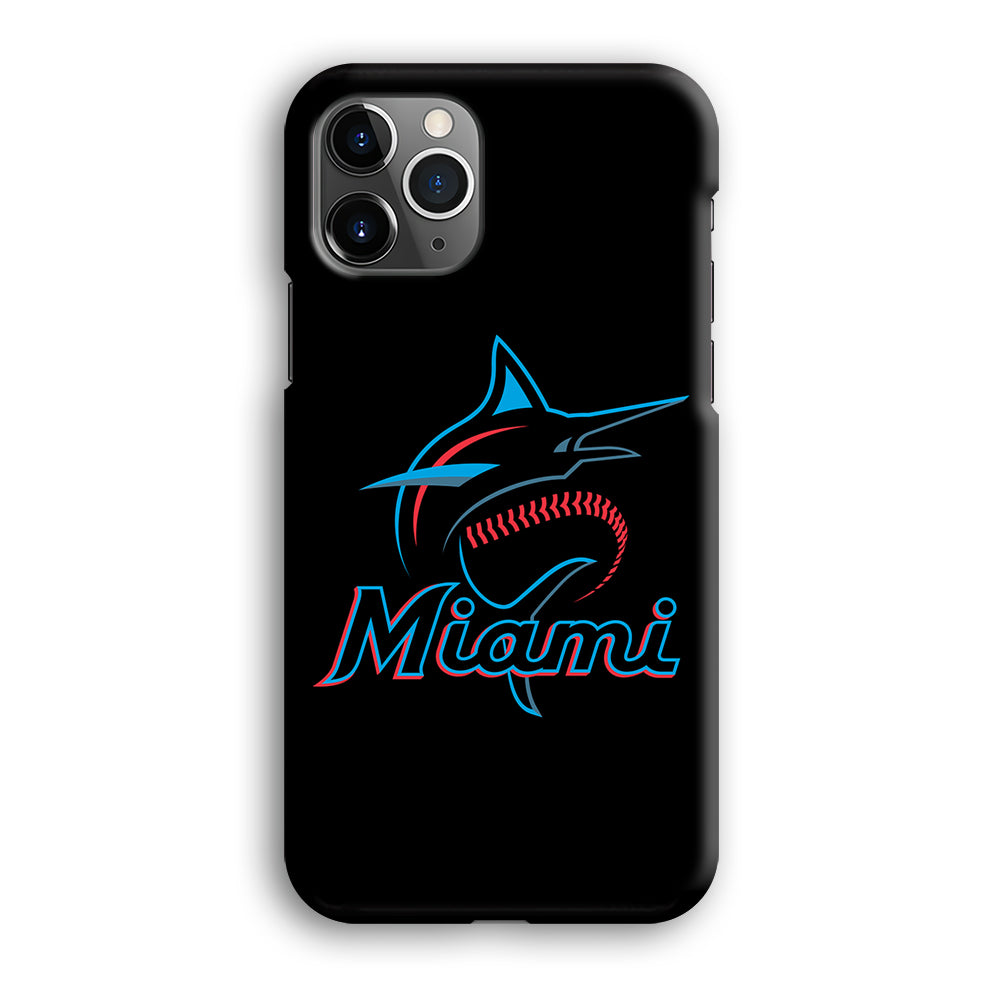 Baseball Miami Marlins MLB 001 iPhone 12 Pro Case