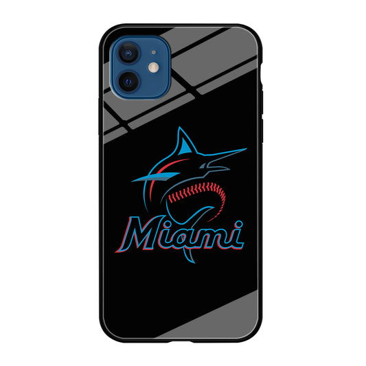 Baseball Miami Marlins MLB 001 iPhone 12 Case