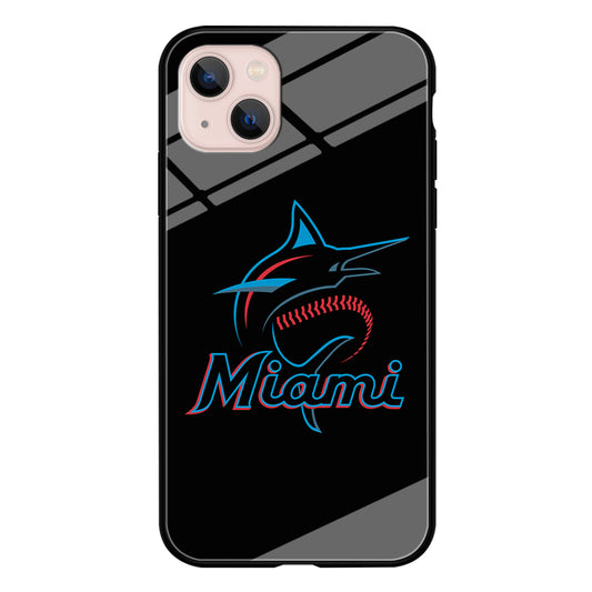 Baseball Miami Marlins MLB 001 iPhone 13 Mini Case