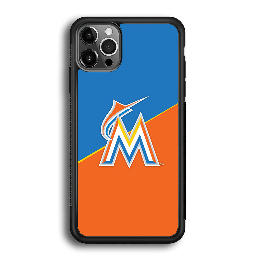 Baseball Miami Marlins MLB 002 iPhone 12 Pro Case