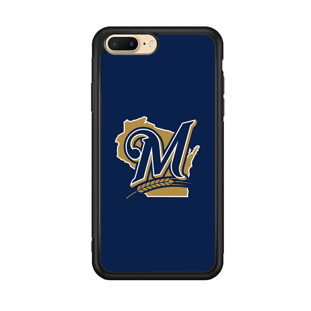 Baseball Milwaukee Brewers MLB 001 iPhone 8 Plus Case