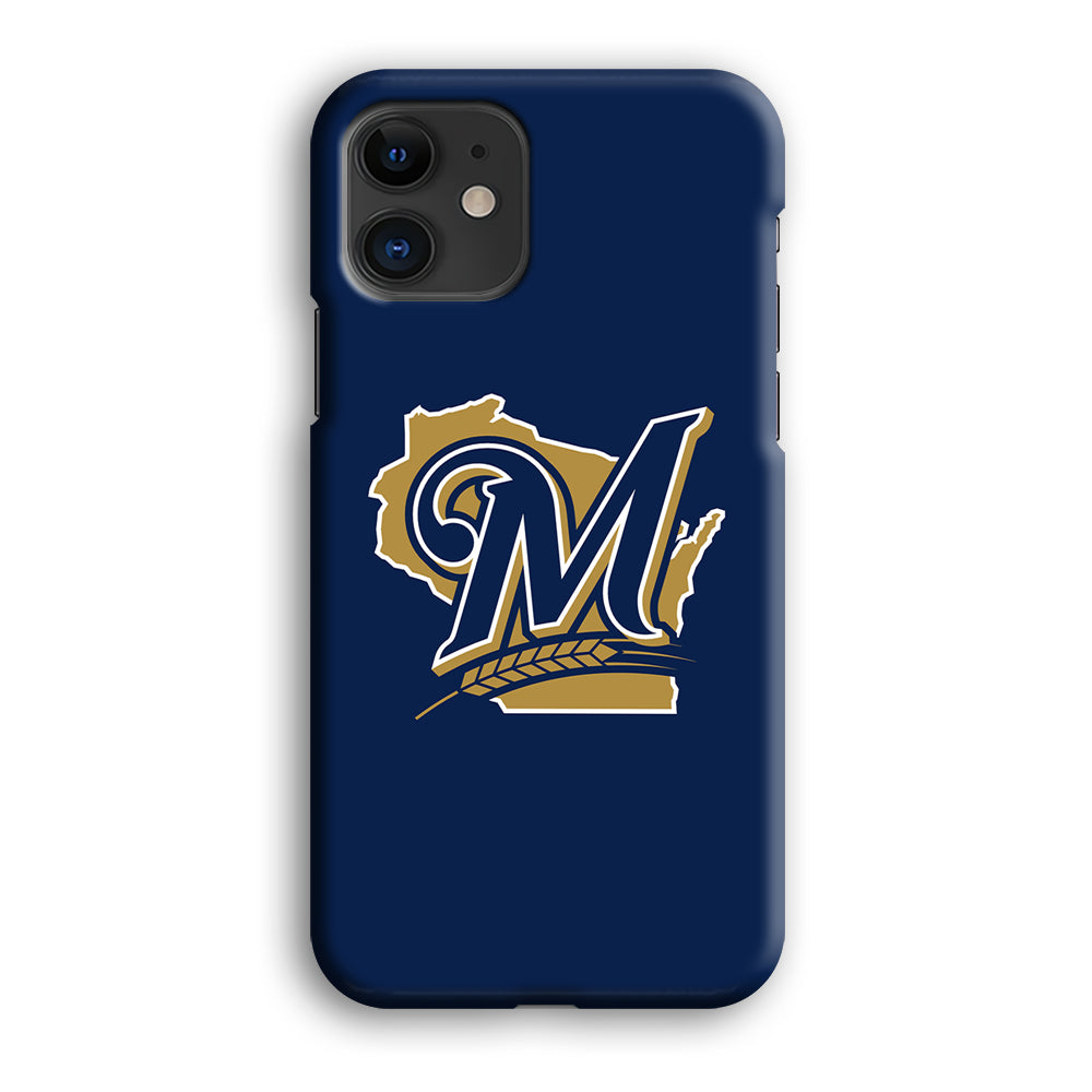 Baseball Milwaukee Brewers MLB 001 iPhone 12 Case