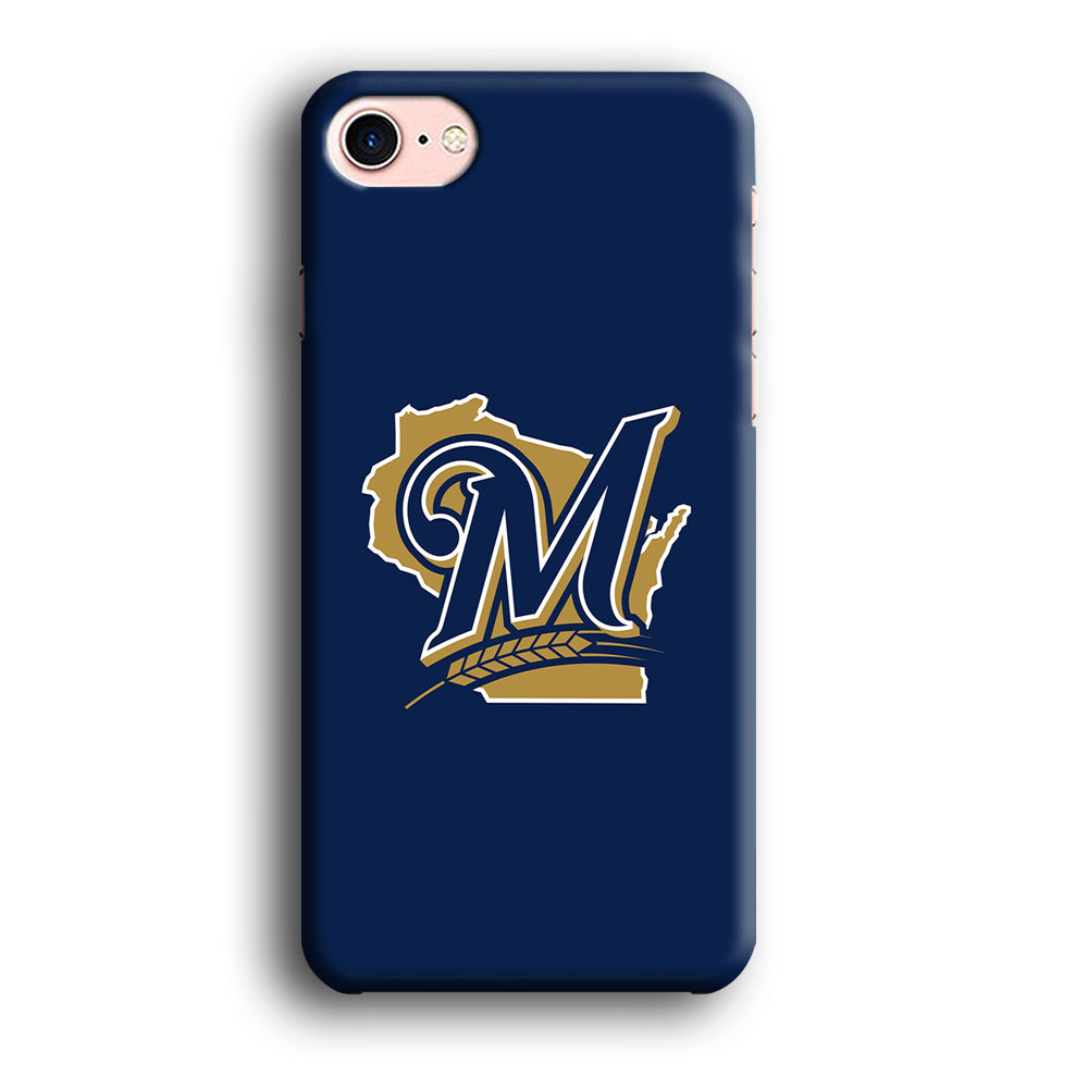 Baseball Milwaukee Brewers MLB 001 iPhone 8 Case
