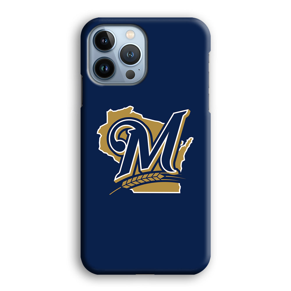 Baseball Milwaukee Brewers MLB 001 iPhone 13 Pro Max Case