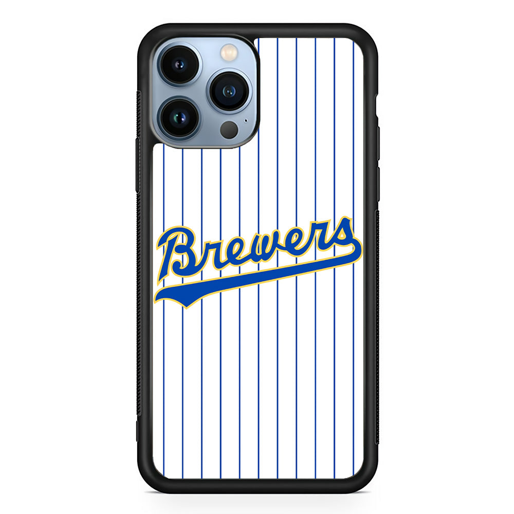 Baseball Milwaukee Brewers MLB 002 iPhone 14 Pro Case