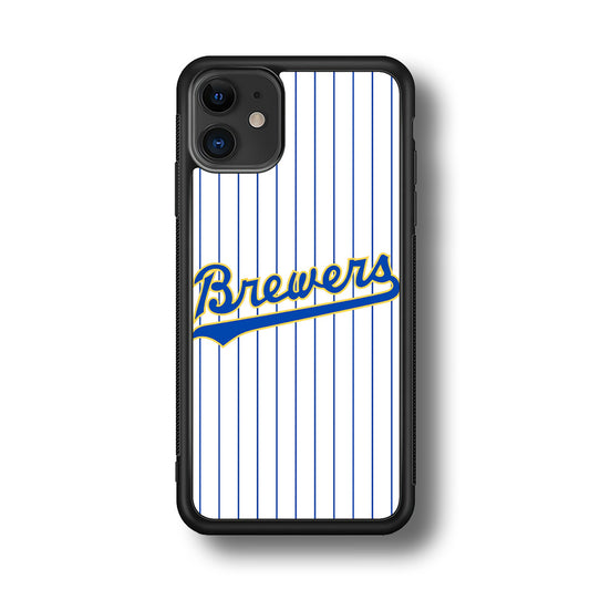 Baseball Milwaukee Brewers MLB 002 iPhone 11 Case