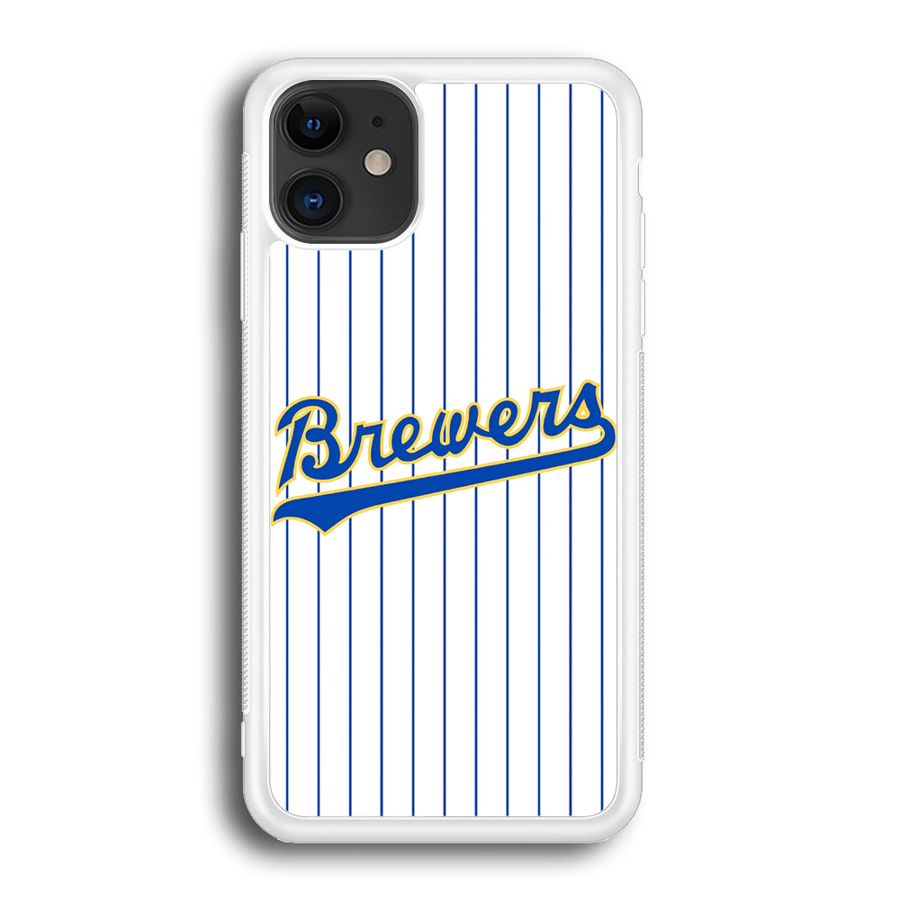 Baseball Milwaukee Brewers MLB 002 iPhone 12 Case