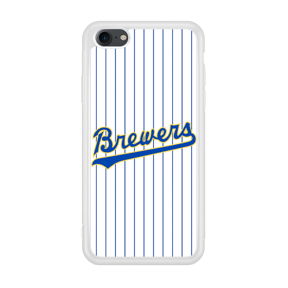 Baseball Milwaukee Brewers MLB 002 iPhone SE 3 2022 Case