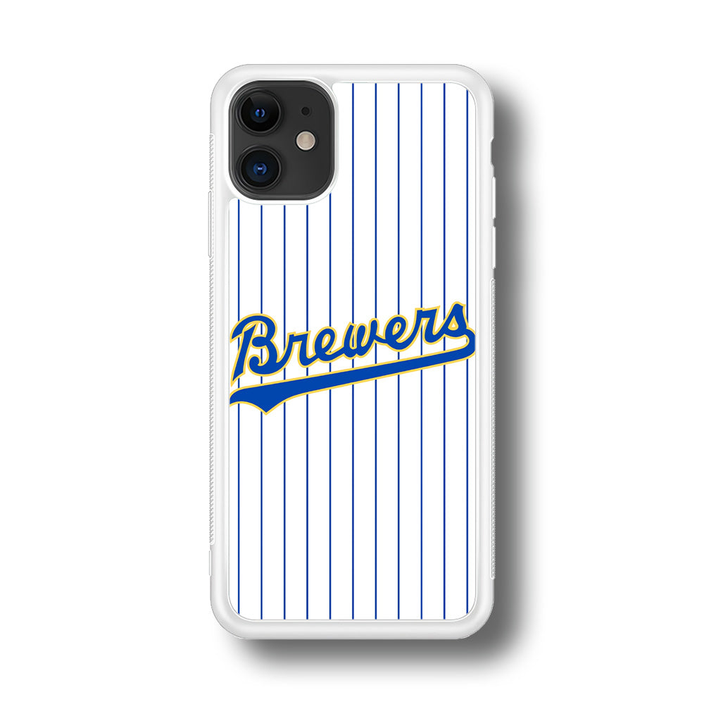 Baseball Milwaukee Brewers MLB 002 iPhone 11 Case