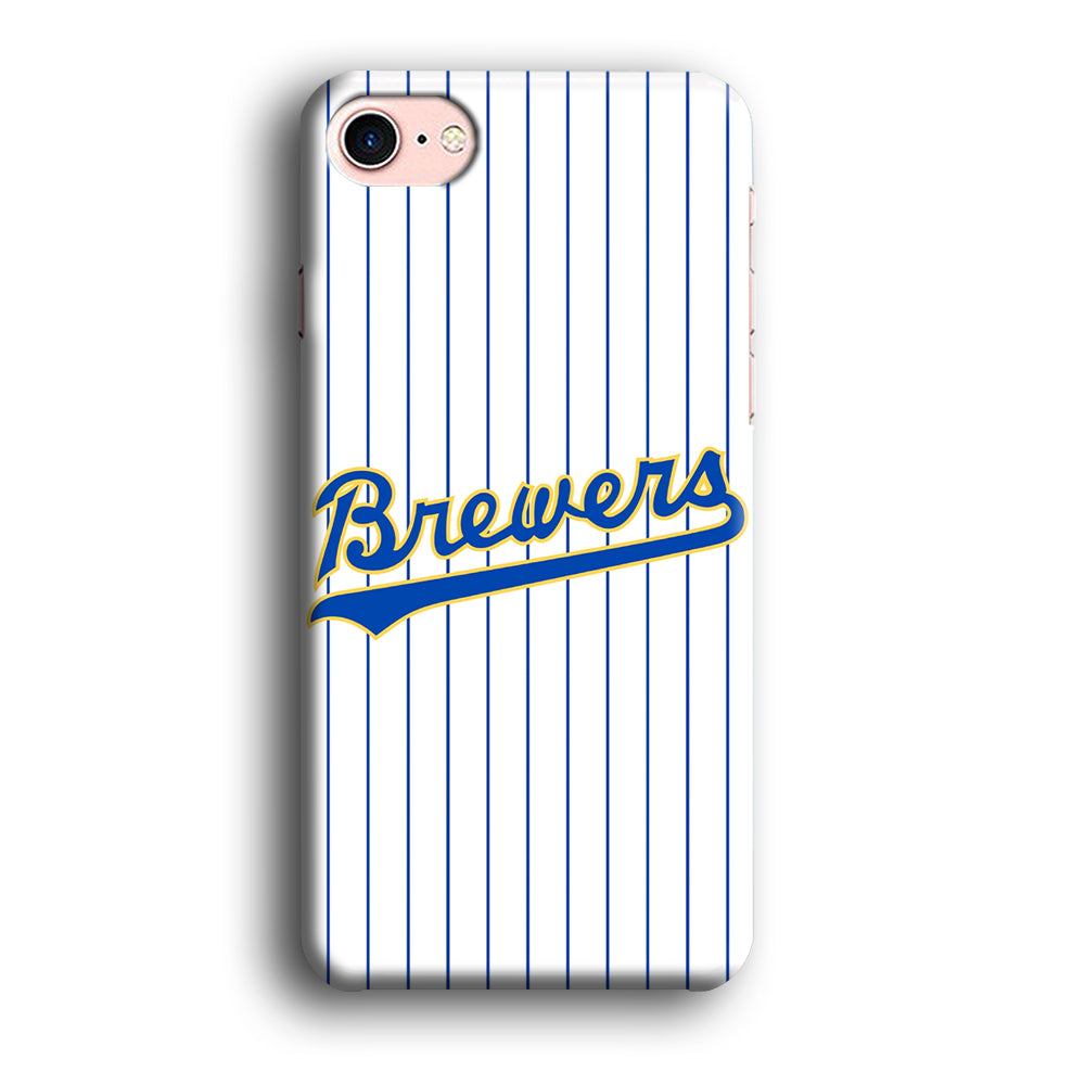 Baseball Milwaukee Brewers MLB 002 iPhone SE 3 2022 Case