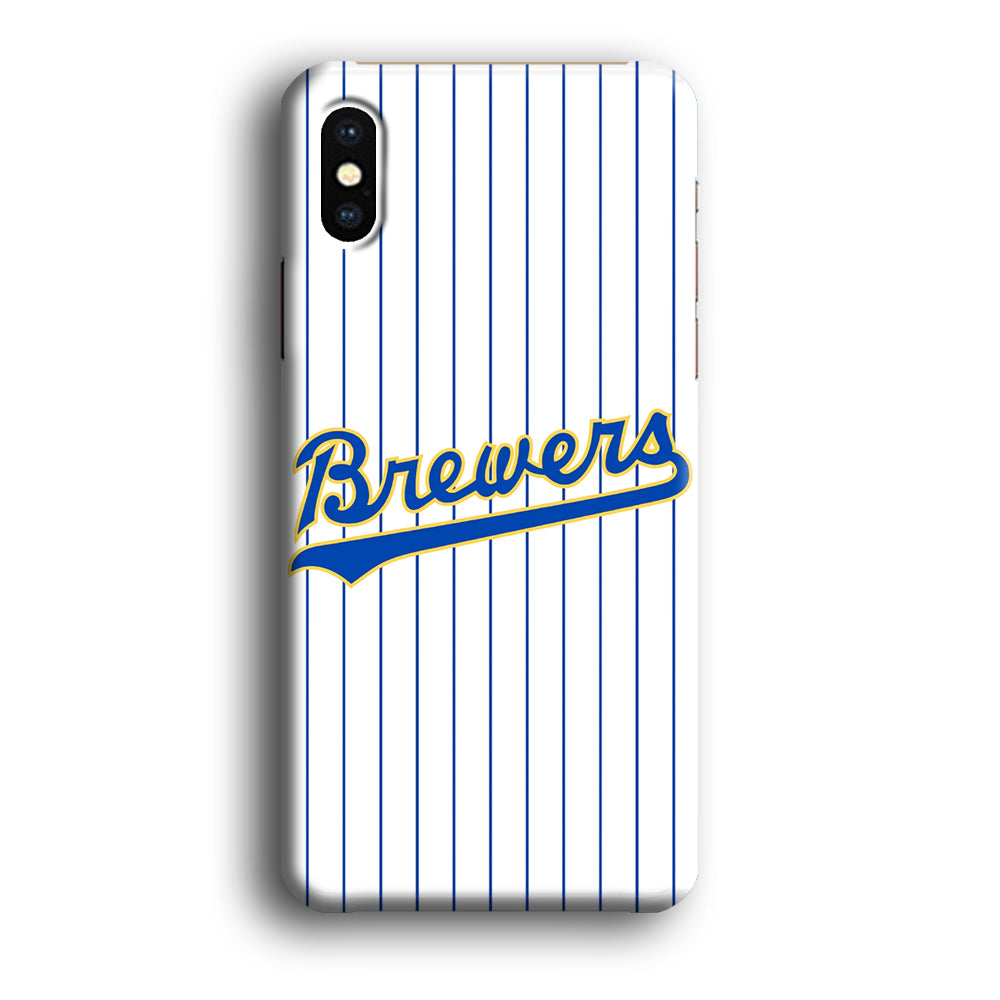 Baseball Milwaukee Brewers MLB 002 iPhone Xs Case